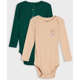 Sinsay Pamučni body s motivom medvjedića 2 pack | shoptok.hr