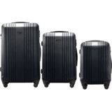 WINGS set od tri kofera od ABS materijala veličine L M S tamno sivi | shoptok.hr