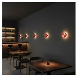 Opviq aura - 15520 - m - k crvena zidna lampa | Eponuda.com