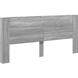 Ormarić za uzglavlje LED sivom sonomom 220x16 5x103 5 cm | shoptok.hr