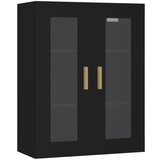 Maison Chic Viseča Stenska omarica - Zidna omarica črna 69,5x34x90 cm iu1103, (22063207) Cene