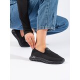 Shelvt Black women's textile sneakers Cijene