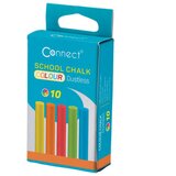  KREDA ŠKOLSKA OKRUGLA BESPRAŠNA FI-10 MM 10BOJA PK10 CONNECT BLISTER | shoptok.hr