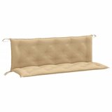 vidaXL Jastuci za vrtnu klupu 2 kom svjetlosivi 150x50x7 cm tkanina - prošarana bež 150 x 50 x 7 cm 1 Cijene
