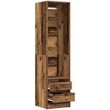  Ormar boja staro drvo 50 x 50 x 200 cm od konstruiranog drva | shoptok.hr