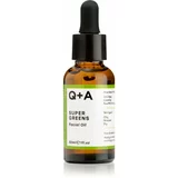 Q+A Super Greens hranilno olje za obraz 30 ml