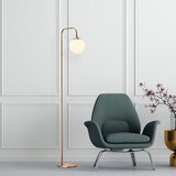 Opviq lights Stojeća svjetiljka sa staklenim sjenilom (visina 27 cm) Viran – | shoptok.hr