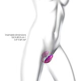 Love To Love Wonderlover - vibrator za G-točku klitorisa (metalno ružičasta) | shoptok.hr