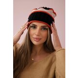 Kesi Kinga K297 Women's Cap Black + Dark Pink + Beige | shoptok.hr