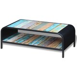  Stolić za kavu od masivnog obnovljenog drva | shoptok.hr
