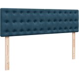  Otomanski krevet s madracima&LED tamnoplavi 140x190cm baršun | Eponuda.com