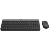 Logitech Slim Wireless Keyboard and Mouse Combo MK470 – GRAPHITE – HRV-SLV – INTNL Cijene