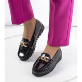 Gemre Black platform moccasins Travessa | Shoptok.si