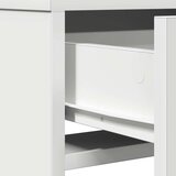  Toaletna miza s predalom Bela 50 x 41 x 140 cm Konstruiran les | Shoptok.si