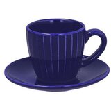 Tognana set šolja za kafu algarve 6/1 90ml plave