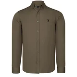dewberry G725 MENS SHIRT-GREEN