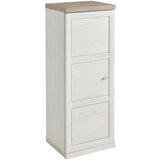 Hom`in PISARNIŠKA OMARA siva, bela | Shoptok.si