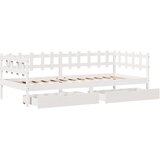  Dnevni krevet s ladicama bez madraca 80x200 cm masivno drvo | shoptok.hr