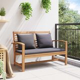  Set vrtnog stola i klupe s jastučićem 2 Komad Čvrsto teak drvo | shoptok.hr