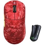 Attack Shark bežični gaming miš RS3Ultra PAW3955MAX/52000 DPI/8KHz/Lightweight/Red carbon Cene