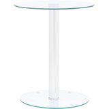  Stolić za kavu prozirni 40 cm od kaljenog stakla | shoptok.hr