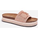 Boto Women's Platform Sandals With Decoration Pink Daphira | Shoptok.si
