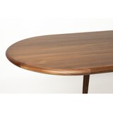 Zuiver Raztegljiva jedilna miza z dodatno ploščo z mizno ploščo v orehovem dekorju 90x180 cm Twist – | Shoptok.si
