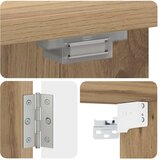 Kabinet za mete ALKMAAR Hrast artisan 52,5 x 10,5 x 53,5 cm | shoptok.hr