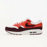 Nike Sneakers Air Max 1 Summit White/ Burgundy Crush-Picante Red EUR 40