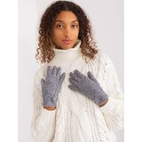 Wool Fashion Italia Gloves-AT-RK-239501.10-dark gray | Shoptok.si
