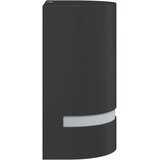  Vanjska zidna svjetiljka crna od lijevanog aluminija | shoptok.hr