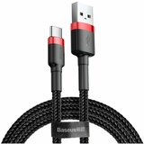 Baseus Kabel USB A-C 2m 2A Cafule rdeč+črn (20399037) Cene