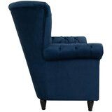 MID.YOU FOTELJ Z OPORO ZA GLAVO, temno modra tekstil | Shoptok.si