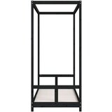  Za dječji krevet crni 80 x 200 cm od masivne borovine | shoptok.hr