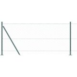 vidaXL Heksagonalna Ograda Zelena 0.8x25 m Čelik | shoptok.hr