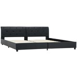  Okvir za krevet od umjetne kože crni 180 x 200 cm - Crna 180 x 200 cm | shoptok.hr