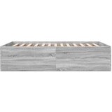  Okvir za krevet boja hrasta 140x190 cm od konstruiranog drva | Eponuda.com