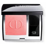 Dior Rouge Blush kompaktno rdečilo s čopičem in ogledalom odtenek 028 Actrice (Satin) 6,7 g