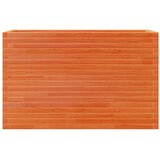  Vrtna sadilica voštano smeđe boje 110x40x68,5 cm od borovine | shoptok.hr