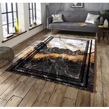  Tepih sa gumenom podlogom 140x220cm - mermer, crno-zlatni, TG-3003 Cene