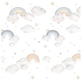 Dekornik Otroška tapeta Dekornik Rainbox, 50 x 280 cm Cene