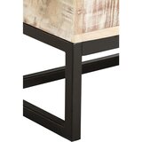  Stolić za kavu bijeli 117 x 50 x 30 cm masivno bagremovo drvo | Eponuda.com