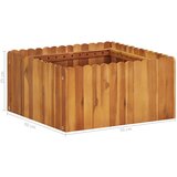  Vrtna posuda za sadnju od masivnog bagremovog drva 50x50x25 cm | Eponuda.ba