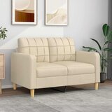 Dvosjed od tkanine krem 120 cm u