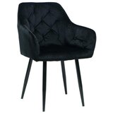  Stolica ČILI VELVET crna | shoptok.hr