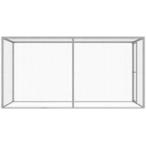 vidaXL Mačja kletka 3x1,5x1,5 m pocinkano jeklo - - Srebrna - 44.75 - 3 x 1.5 x 1.5 m - 2025- | Shoptok.si