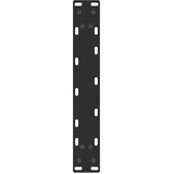 Noge za konzolni stol U-oblik 2 kom Crne 38 x (72-73) cm Čelik | shoptok.hr