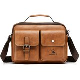 IZMAEL Muška Crossbody Torba WEIXIER JO-25272 - Smeđa | shoptok.hr