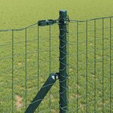  Ograda s postovima Zelena 1,2 x 25 m Čelik i PVC | shoptok.hr