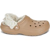 Crocs Classic Fleece Lined Clog Bež | shoptok.hr